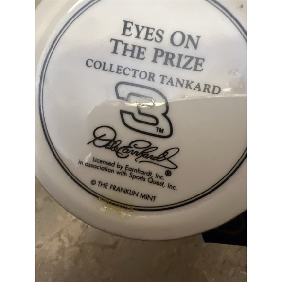 Dale Earnhardt #3 The Franklin Mint Eyes on the Prize Collector Tankard - Picture 6 of 7